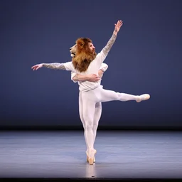 lionel messi dancing ballet on the Odessa Opera Theatre stage