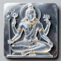 at Khajuraho, godes, mdae from matchsticks Shiva, translucent, SSS, transparent, veins, xray, vaporwave, flat shaped chrome relief, fossil, mechanic bionic fungus flower cyberpunk cats skeleton mechabot, maze, wires, chrome tubes, joints, buttons, gears, relief by Goga Tandashvili, artstation, cgsociety