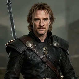 daniel day - lewis portrait as a dnd character fantasy art.