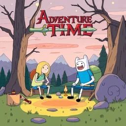 a scene from adventure time