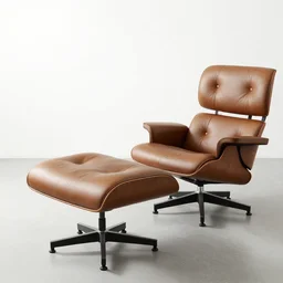 eames lounge chair and ottoman redesigned by zaha hadid, product picture, photography