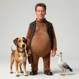 arnold schwarzenegger dog horse bird the thing 1 9 8 2 creature monstr john carpenter by stanley artgerm lau, antarctica, wlop, the thing alien assimilation, metamorphose, rossdraws, frank frazetta, andrei riabovitchev, marc simonetti