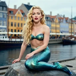 madonna aged 2 0 as a mermaid copenhagen harbour - n 9