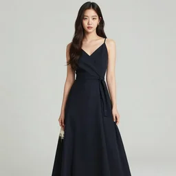 hoyeon jung in chic dress michael wellen