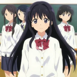 beautiful anime high - school girl 1 / 6 katsuya terada