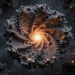 epic fractal megastructure : ultra realistic fractal render : octane render : blender : artstation : ue 5 : unreal engine : cinema 4 d : 8 k : epic cinematic render