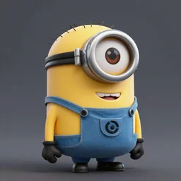 3d print of a cute alien minion