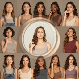 a kaleidoscope of beautiful human bodies