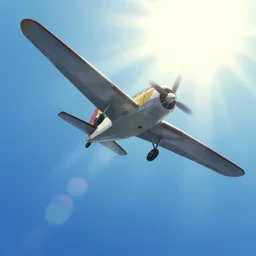 japanese zero plane shotdown, plummeting from the sky, atey ghailan, goro fujita, studio ghibli, rim light, stark very bright lighting, clear focus, very coherent