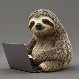 i am like a sloth and dont work at all, trending on artstation, greg rutkowski cinematic, hyper realism, high detail, octane render, 8 k