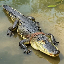 an alligator, wearing a vest, wlop, greg rutkowski