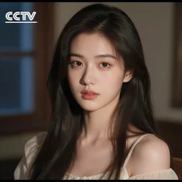 CCTV footage, A girl in the house at night
