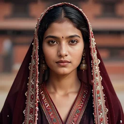 portrait of a stunningly beautiful alluring and attractive nepalese tribal female maiden, depth of field, zeiss lens, detailed, symmetrical, centered, fashion photoshoot, by annie leibovitz and steve mccurry, david lazar, jimmy nelsson, breathtaking, 8 k resolution, extremely detailed, beautiful, establishing shot, artistic, hyperrealistic, beautiful face, octane render