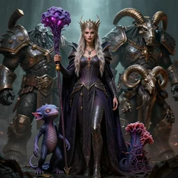 by artgerm and agostino arrivabene, visually stunning, cinematic, ultra realistic, hyper realism, 1 2 k, epic, octane render, unreal engine, vfx, maya, chaotic portrait of a princess, shadow hunter vol'jin, mistress of mixtures, fungal enchanter, murloc tinyfin, lord marrowgar, ram commander, battle ram