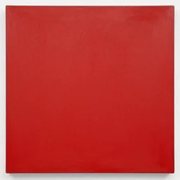 a red painting by yves klain