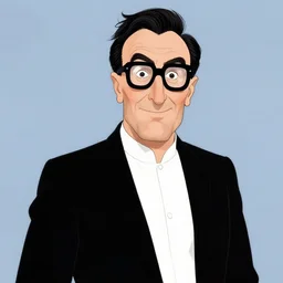 austin powers, portrait by mad magazine