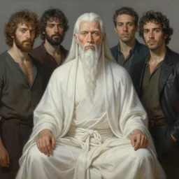hyper realistic painting of the dao in the style of wayne barlowe, gustav moreau, goward, gaston bussiere and roberto ferri, santiago caruso, and austin osman spare, bouguereau, alphonse mucha, saturno butto. occult art