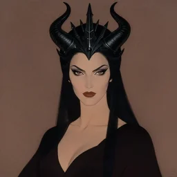 portrait of demoness warrior, black iron tiara, strong line, deep color, beautiful! coherent! by frank frazetta, minimalism