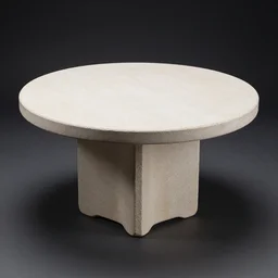 table made of stone, studio light, dark background, 3 5 mm photography