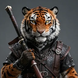 tony the tiger as a hunter in bloodborne, photorealistic, dark, 4 k