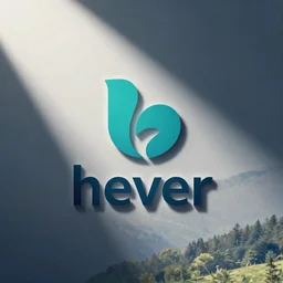 logo of a hospital named'hever ', logo, vector art, corporate
