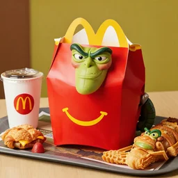 morbius themed McDonald’s happy meal