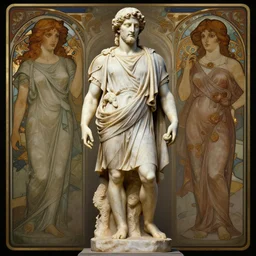 ancient rome statue in uniform, highly detailed, digital painting, artstation, concept art, wallpaper, smooth, sharp focus, illustration, art by h. r. giger and artgerm and greg rutkowski and alphonse mucha
