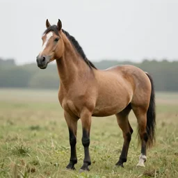 anthropomorphic horse