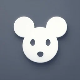 face icon stylized minimalist danger mouse, loftis, cory behance hd by jesper ejsing, by rhads, makoto shinkai and lois van baarle, ilya kuvshinov, rossdraws global illumination