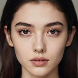 closeup portrait of a young woman, depth of field, zeiss lens, detailed, symmetrical, centered, fashion photoshoot, by Annie Leibovitz and Steve McCurry, David Lazar, Jimmy Nelsson, Breathtaking, 8k resolution, extremely detailed, beautiful, establishing shot, artistic, hyperrealistic, beautiful face, octane render