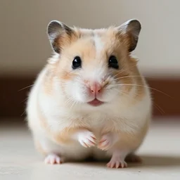 a cat - hamster - hybrid. animal photography,