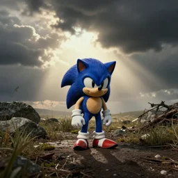 Creepy Sonic trail cam footage