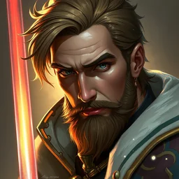 man, fire emblem, art by artgerm and greg rutkowski and alphonse mucha, portrait, d & d, fantasy, highly detailed, digital painting, trending on artstation, concept art, sharp focus, illustration