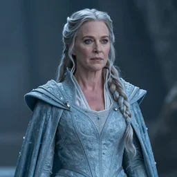 meryl streep as the ice queen of the north in the new dungeons & dragons style movie