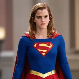 Emma Watson as Supergirl