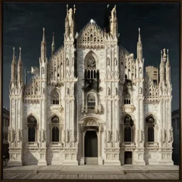 a gothic painting made in italy, highly detailed, clean, hd