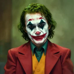 A realistic anime portrait the joker with a human face wearing a kimono, digital painting, by Stanley Artgerm Lau, WLOP, and Rossdraws, digtial painting, trending on ArtStation, deviantart