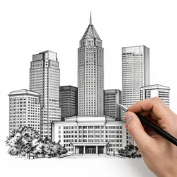 corporate memphis drawing