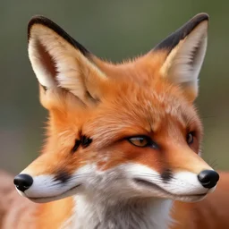 close up of a furry fox ear, digital art, trending on artstation,