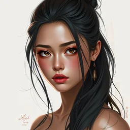 self - portrait by artgerm
