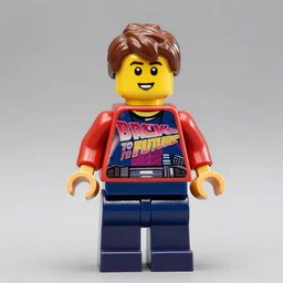 still from lego back to the future movie