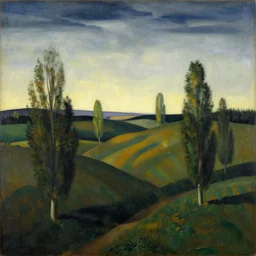 Artwork of a surrealist landscape by zdzisław beksiński