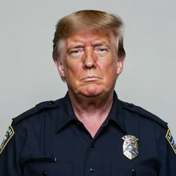 lapd suspect police photo of trump