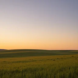 alberta prairie at sunset
