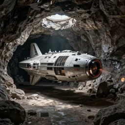 underground spaceship
