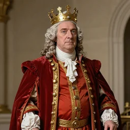 18th century King Ronald mcdonald