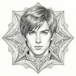 milt kahl intricate symmetrical pencil sketch portrait of kim possible
