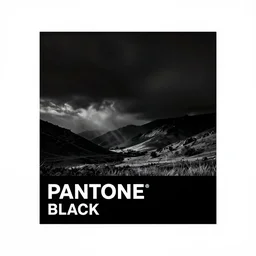 pantone black