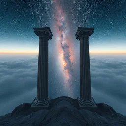 universe between two pillars