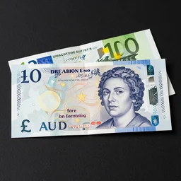 aud, pound sterling, euro